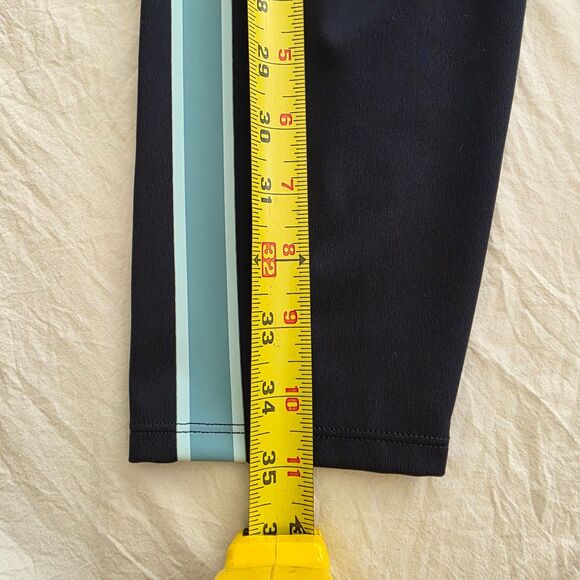 JoyLab Side Stripe Athletic Yoga Leggings in Women’s Size L, Navy Blue. - Picture 8 of 9